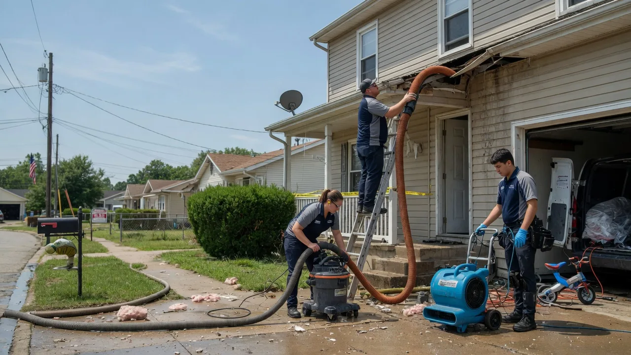 Water Damage Restoration in Sandy Hook, MS near me